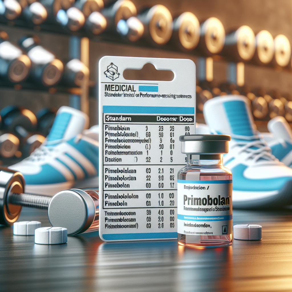 Dosi raccomandate di Primobolan (Metenolone) injection per atleti professionisti