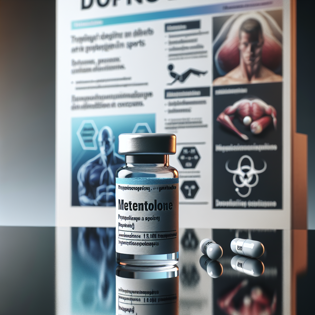 Primobolan (Metenolone) injection: il doping nel mondo sportivo