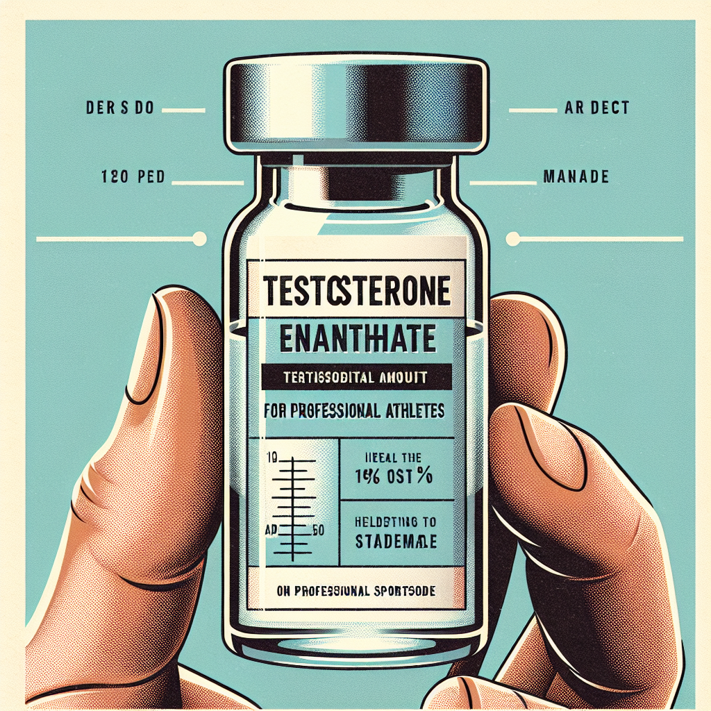 Testosterone enantato: dosaggio ideale per atleti professionisti