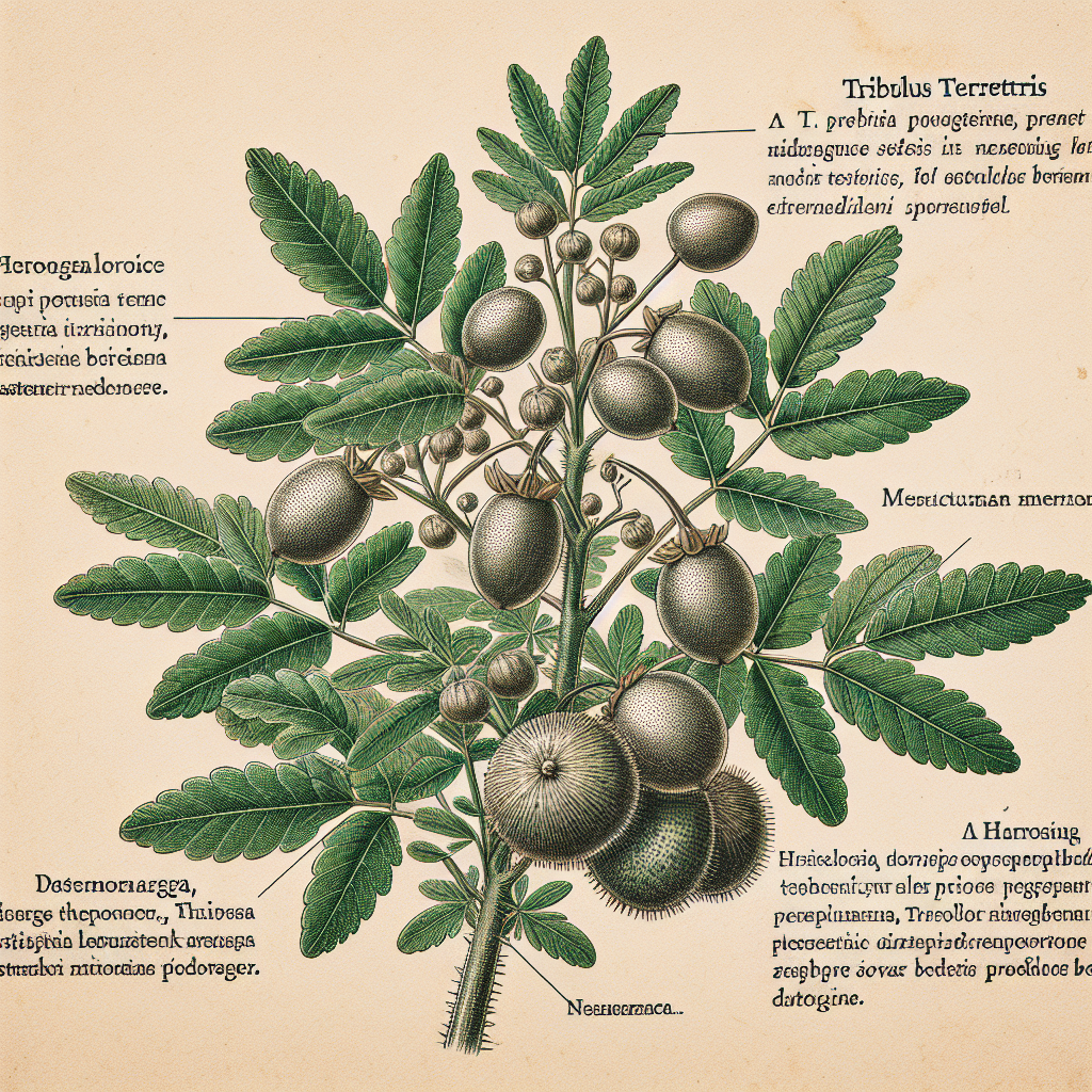 Tribulus Terrestris e la sua azione sul testosterone